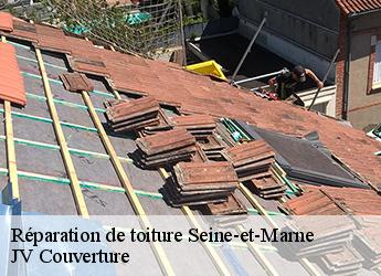 Réparation de toiture 77 Seine-et-Marne  JV Couverture 
