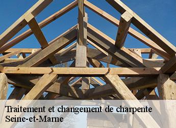 Traitement et changement de charpente Seine-et-Marne