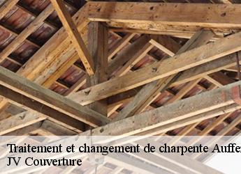 Traitement et changement de charpente aufferville-77570 JV Couverture