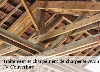 Traitement et changement de charpente  avon-77210 Artisan Romero David