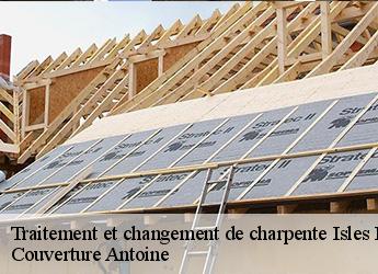 Traitement et changement de charpente