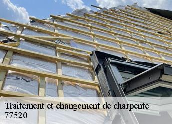 Traitement et changement de charpente