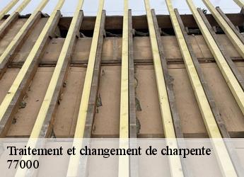 Traitement et changement de charpente 77000