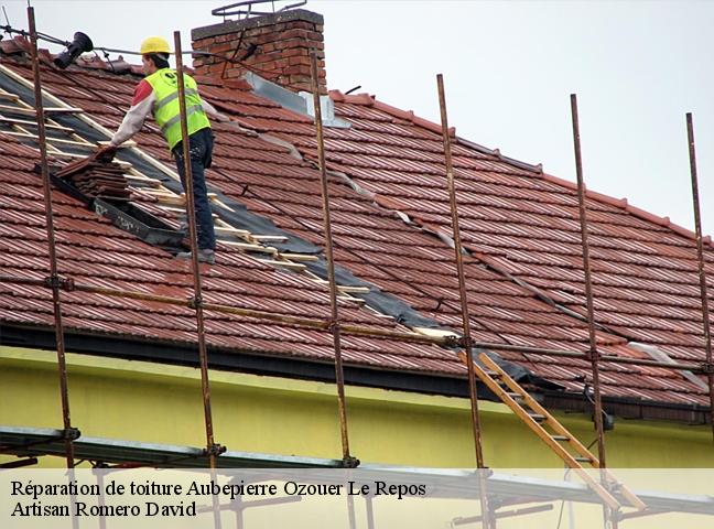 Réparation de toiture  aubepierre-ozouer-le-repos-77720 Artisan Romero David