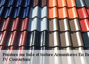 Peinture sur tuile et toiture  77440