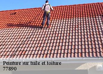 Peinture sur tuile et toiture  77890