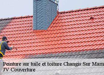 Peinture sur tuile et toiture changis-sur-marne-77660 JV Couverture