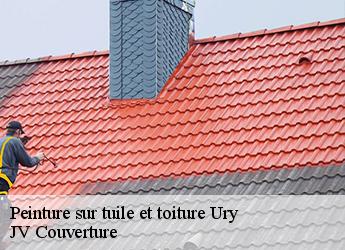 Peinture sur tuile et toiture ury-77760 JV Couverture