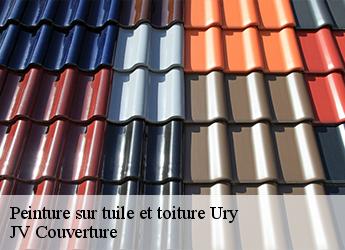 Peinture sur tuile et toiture 77760
