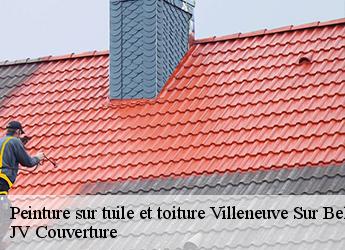 Peinture sur tuile et toiture villeneuve-sur-bellot-77510 JV Couverture
