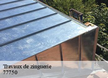 Travaux de zinguerie 77750