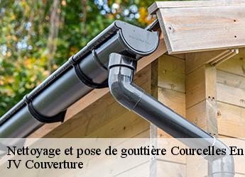 Nettoyage et pose de gouttière courcelles-en-bassee-77126 JV Couverture