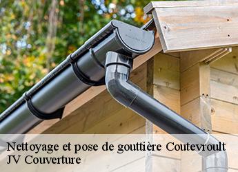 Nettoyage et pose de gouttière coutevroult-77580 JV Couverture