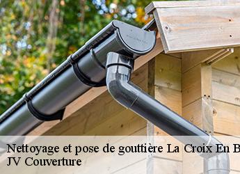 Nettoyage et pose de gouttière la-croix-en-brie-77370 JV Couverture