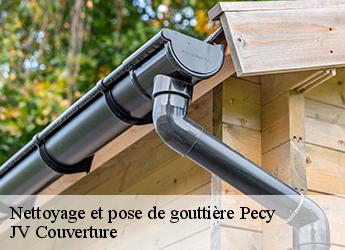Nettoyage et pose de gouttière pecy-77970 JV Couverture