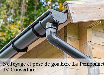 Nettoyage et pose de gouttière la-pomponnette-77400 JV Couverture