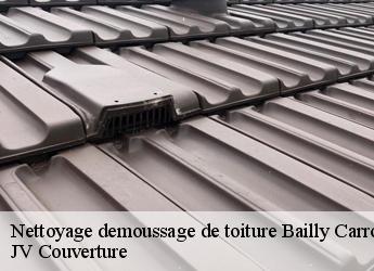 Nettoyage demoussage de toiture  bailly-carrois-77720 JV Couverture 