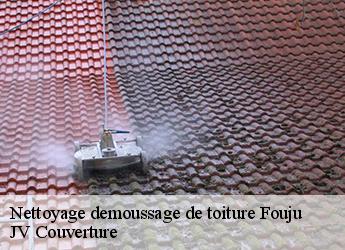 Nettoyage demoussage de toiture fouju-77390 JV Couverture
