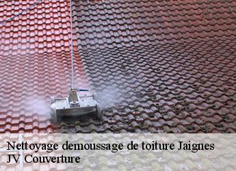 Nettoyage demoussage de toiture  jaignes-77440 JV Couverture 